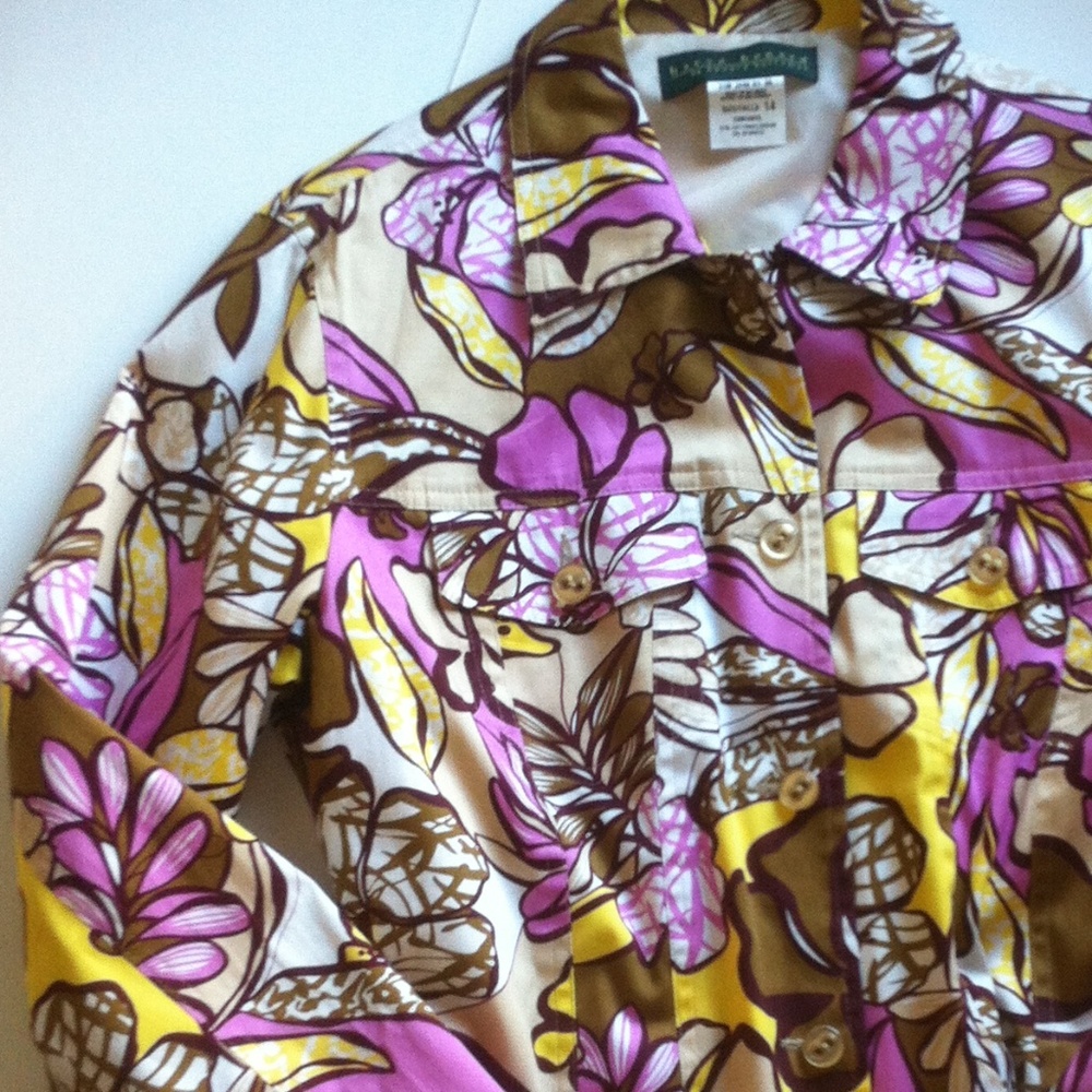 HARVE' BENARD COLORFUL LINED JACKET - Picture 6 of 8
